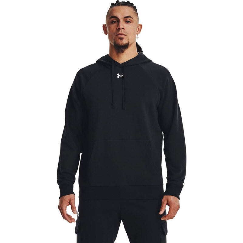 Mikina Under Armour Rival Fleece Hoodie Black M 54959455