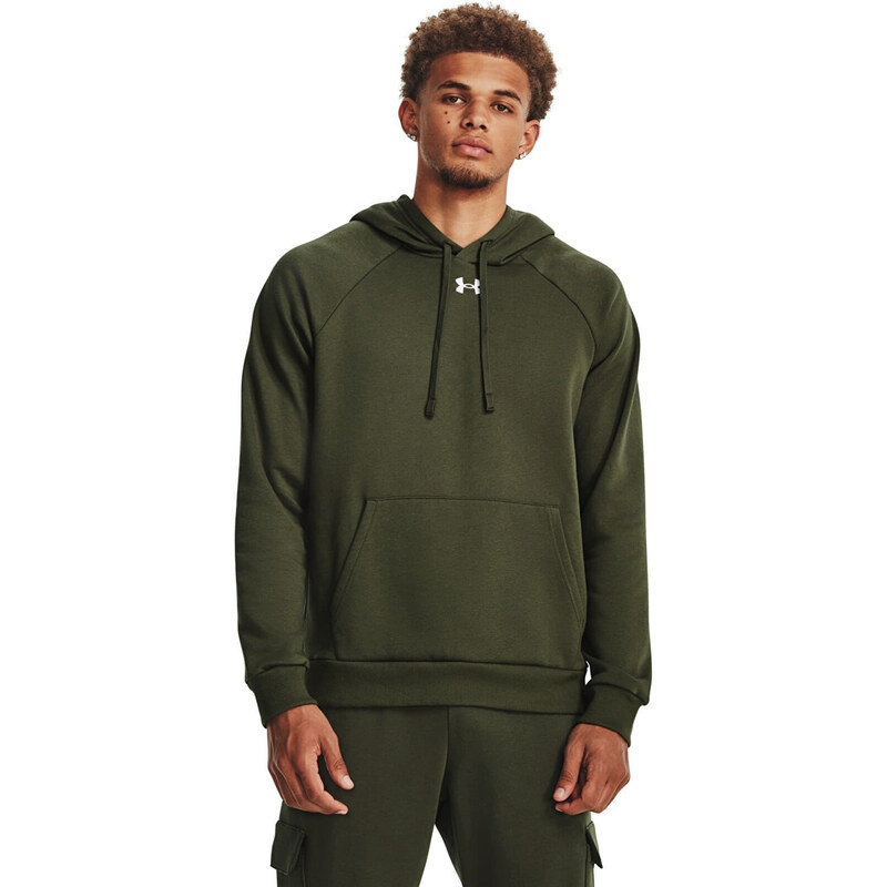 Mikina Under Armour Rival Fleece Hoodie Green M 54959457