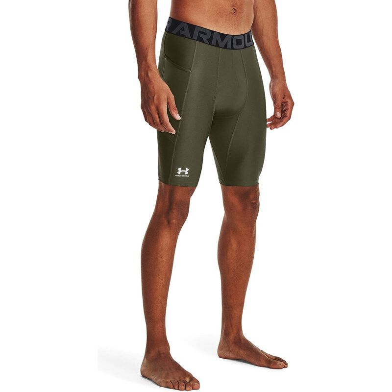 Šortky Under Armour HG Armour Lng Shorts Green S 54982887