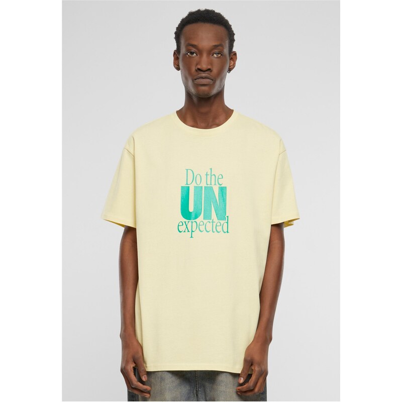 Mister Tee Mens T-shirt Do The Unexpected Oversize yellow 54923902