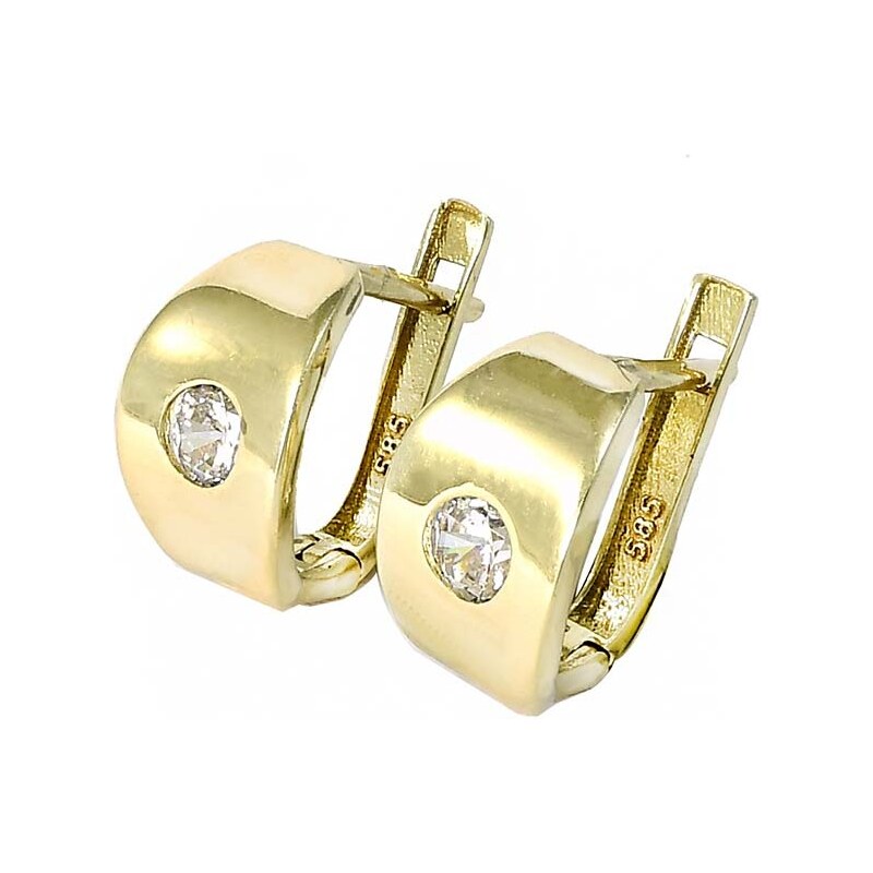 zlaté náušnice Glare 189 54961204