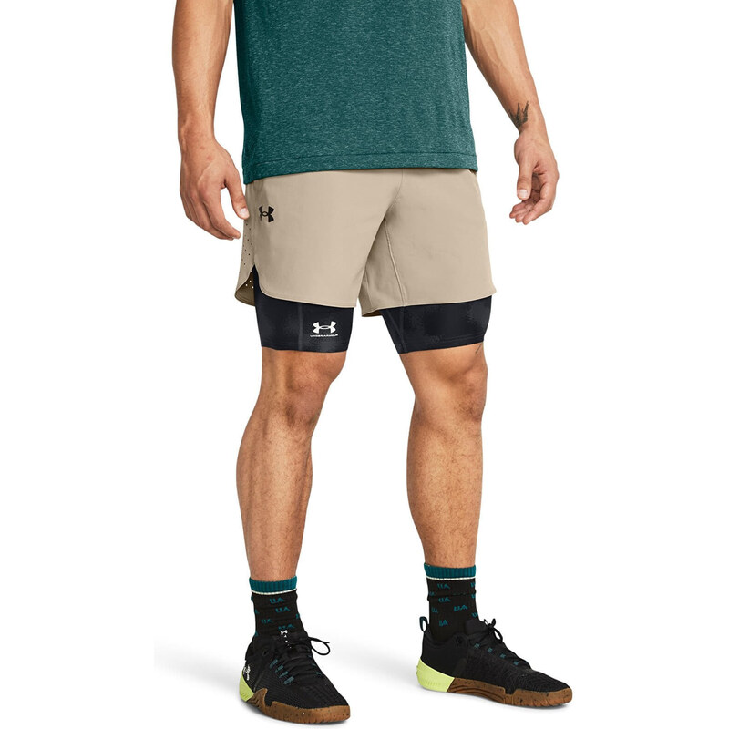 Šortky Under Armour Peak Woven Shorts Brown XXL 54969872