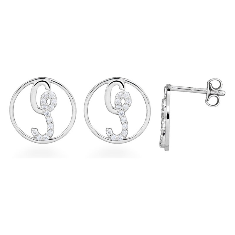 Silver Cat Strieborné náušnice k 30. výročiu založenia Centra Paraple 66580252