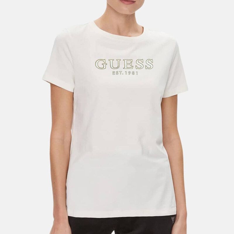 Dámské bílé triko Guess 55886 54978745