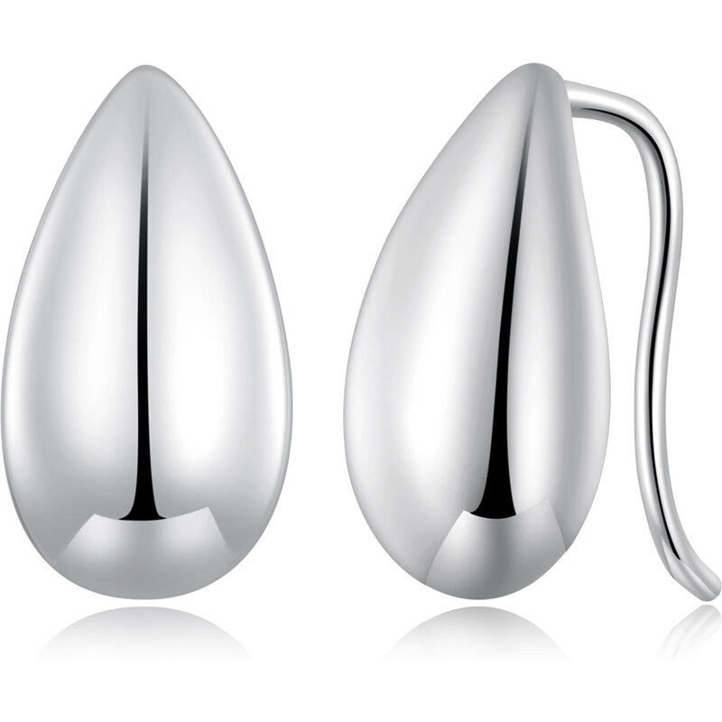 Royal Fashion strieborné náušnice Kvapka BSE869 56603865
