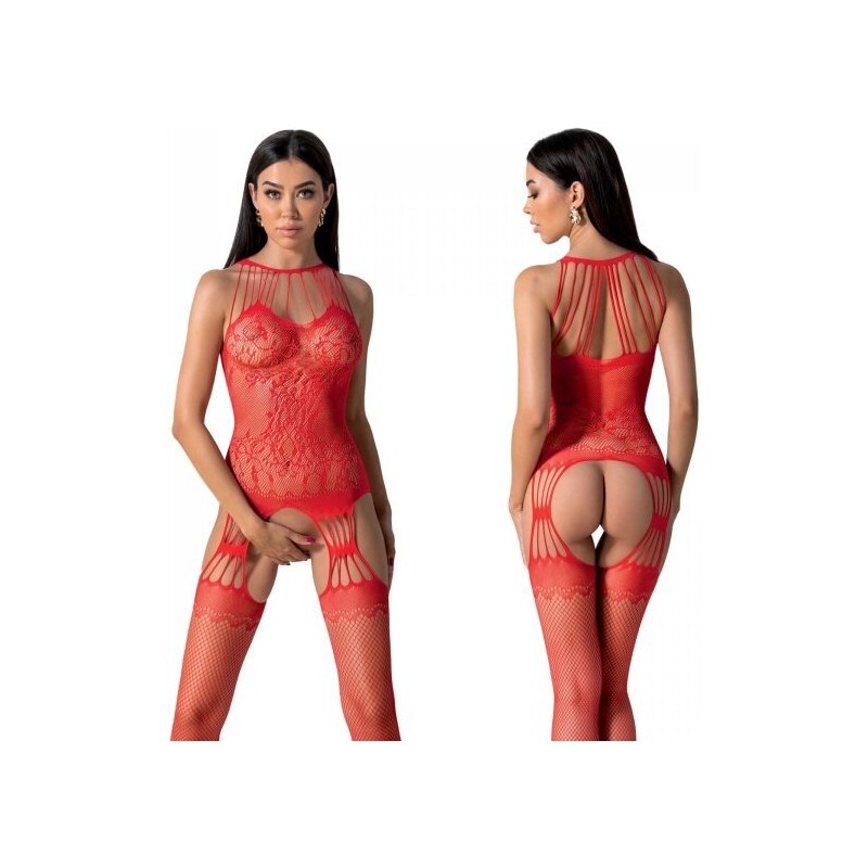 Passion BS095 Red - Bodystocking 55034557