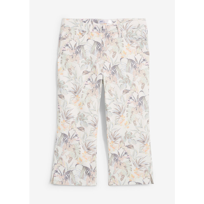 bonprix Capri nohavice, farba biela 54741714