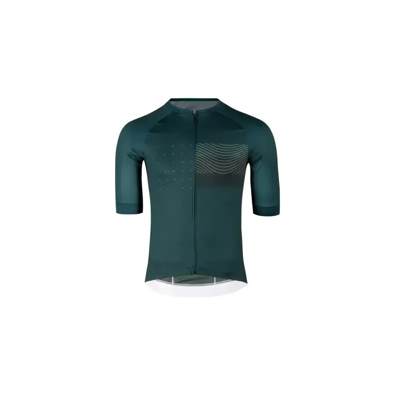 E-shop Force Sway pánsky dres krátky rukáv tmavo zelená vel. M