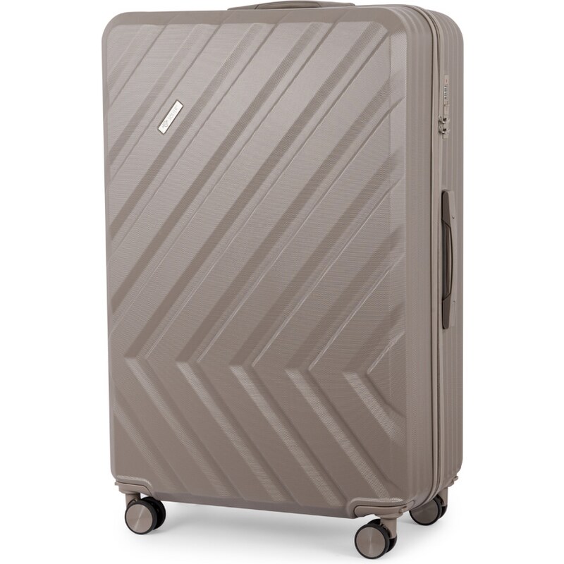 BASIC SOLIER Champagne cestovný kufor KYOTO veľ. M STL1071 CHAMPAGNE 55033083