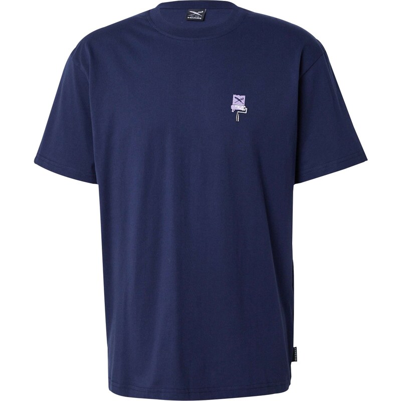 Iriedaily Tričko tmavomodrá / šedobiela 55048308