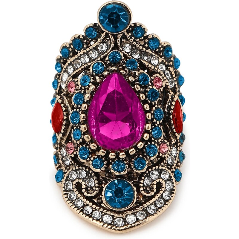 SOHI Prsteň Kaylee zmiešané farby 55048324