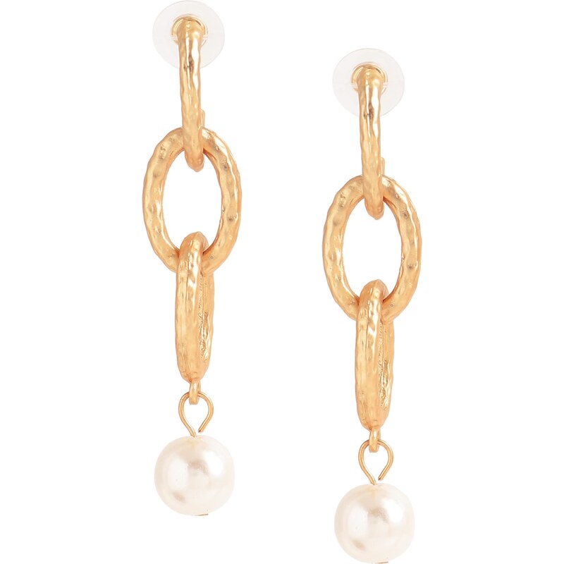 SOHI Náušnice Karaugh zlatá 56103391