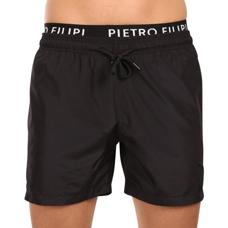 E-shop Pánske plavky Pietro Filipi čierné (1PL001)
