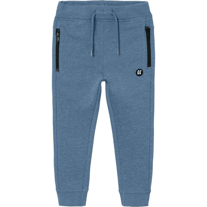 NAME IT Nohavice zafírová / čierna 55132484