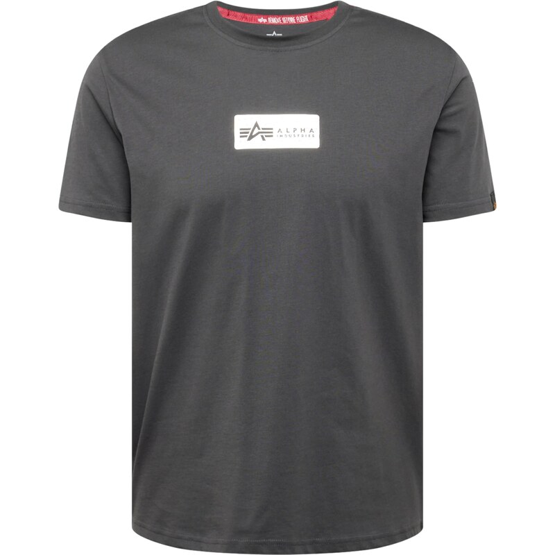ALPHA INDUSTRIES Tričko grafitová / strieborná 66608607