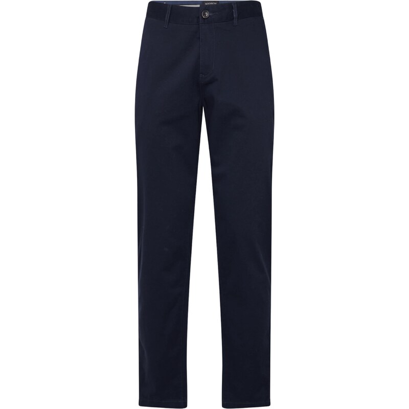 SCOTCH & SODA Chino nohavice Stuart tmavomodrá 55133337