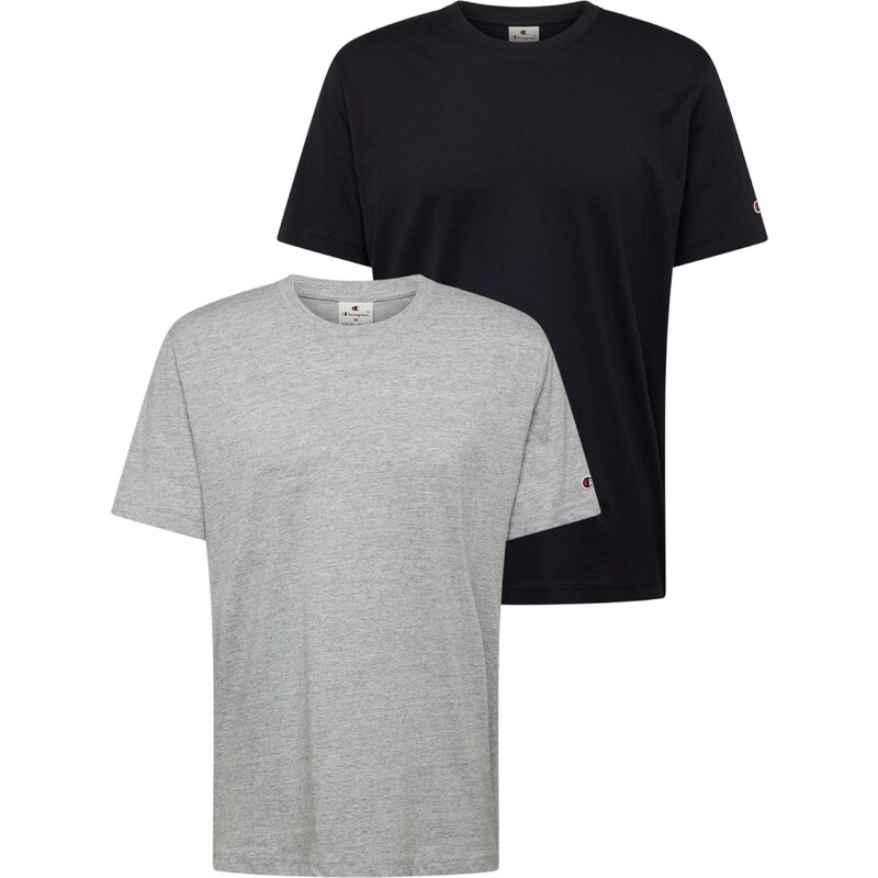 Champion Authentic Athletic Apparel Tričko sivá melírovaná / čierna 55133349