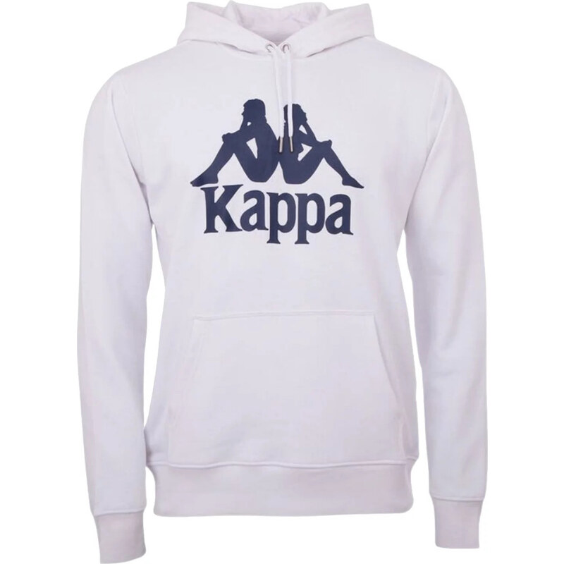 Biela mikina Kappa Taino Hooded 705322-001 66145853