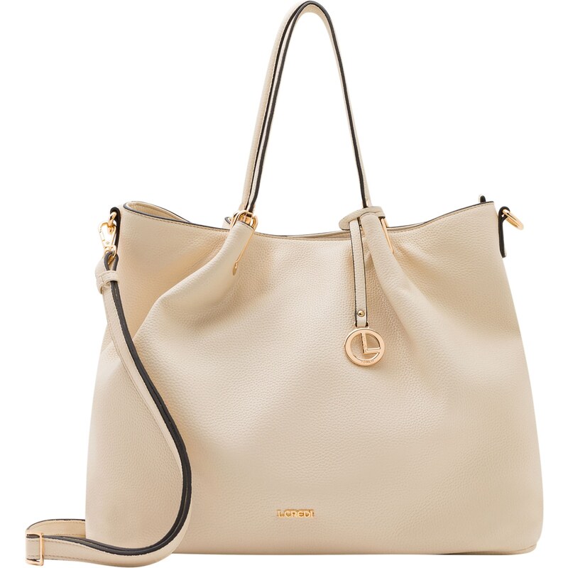 L.CREDI Shopper Ebony krémová / zlatá 55387260
