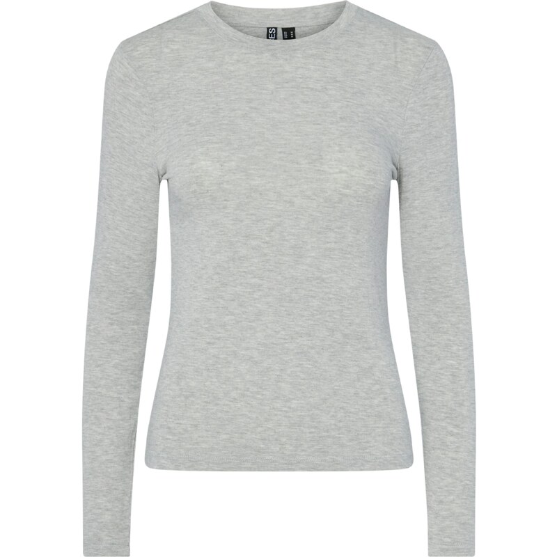 PIECES Tričko PCMaria sivá melírovaná 55181238