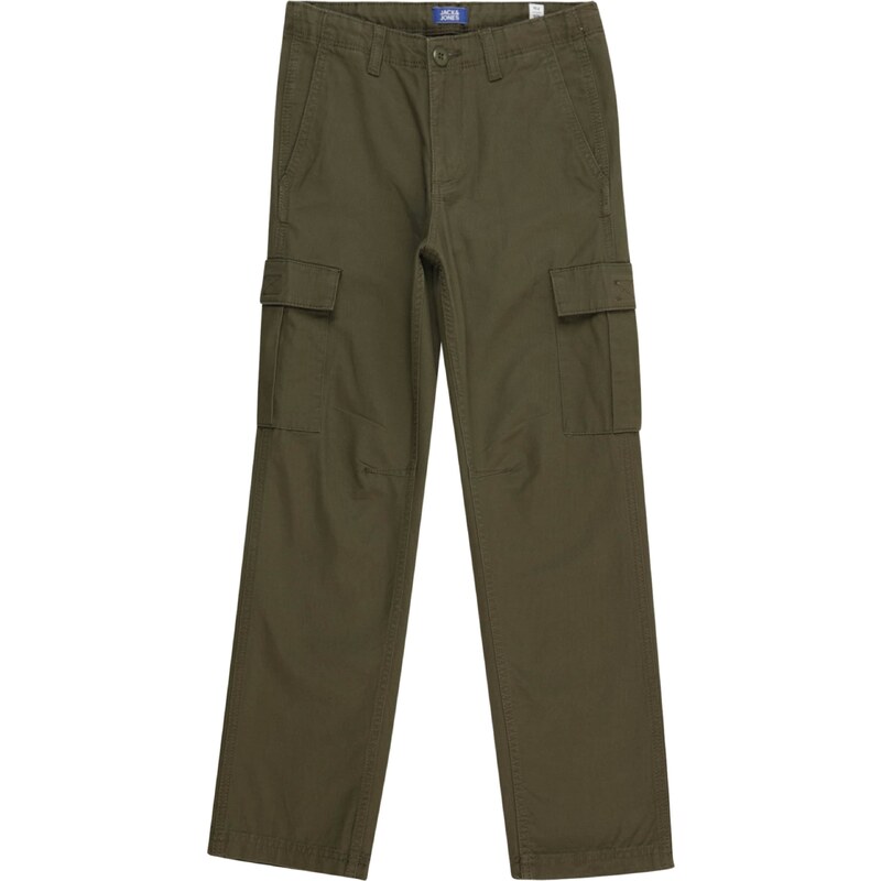 Jack & Jones Junior Nohavice Kane Barkley olivová 55181269