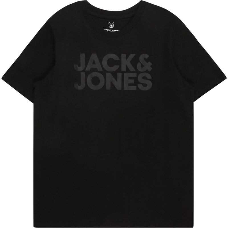 Jack & Jones Junior Tričko JJEcorp čierna 55181380