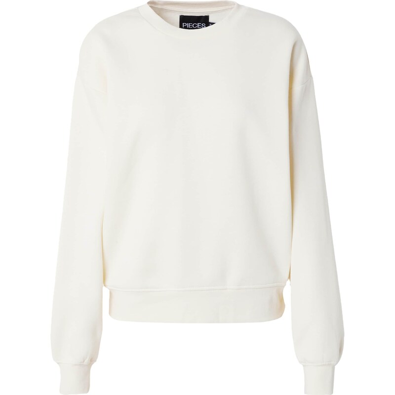 PIECES Mikina PCChilli biela 55251244