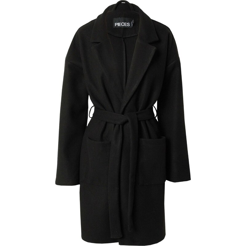 PIECES Prechodný kabát čierna 58155985
