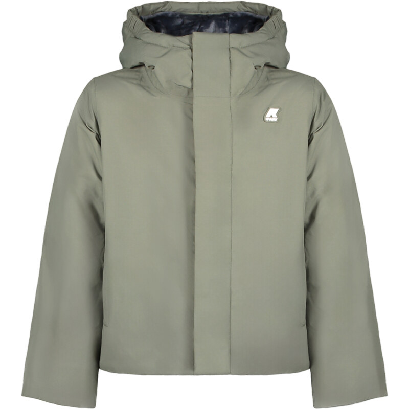 Zelená detská zimná bunda K-WAY 64705091