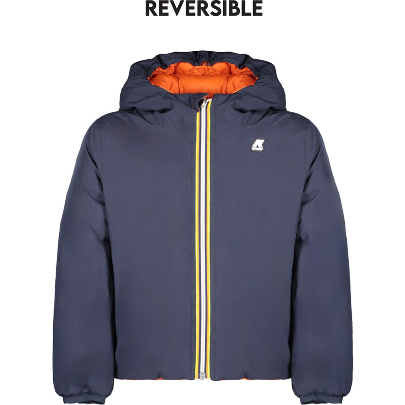 Obojstranná modrá detská bunda K-WAY 64706447