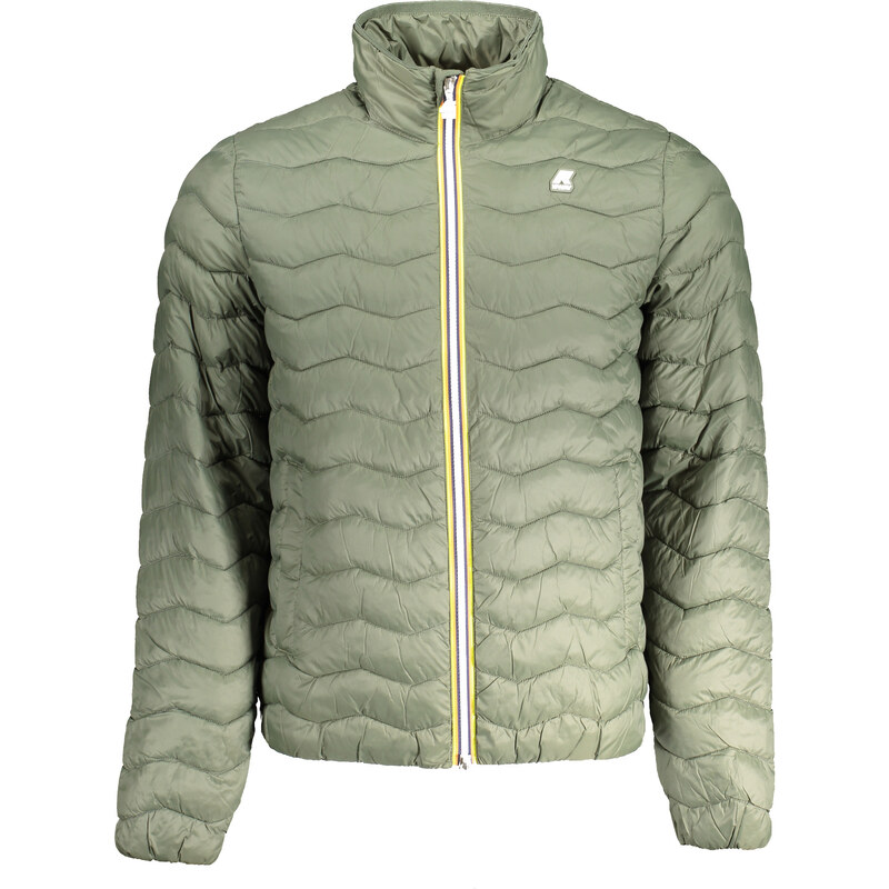 K-WAY zelená pánska prešívaná bunda 64712345