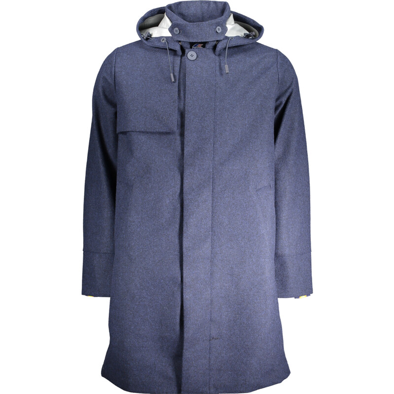 Pánsky modrý kabát K-WAY 64706785