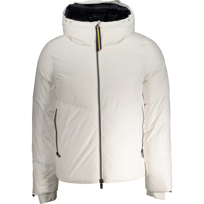 Pánska biela zimná bunda K-WAY 64707393