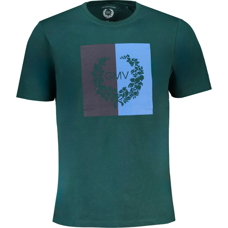Zelené pánske tričko Gian Marco Venturi 64706145