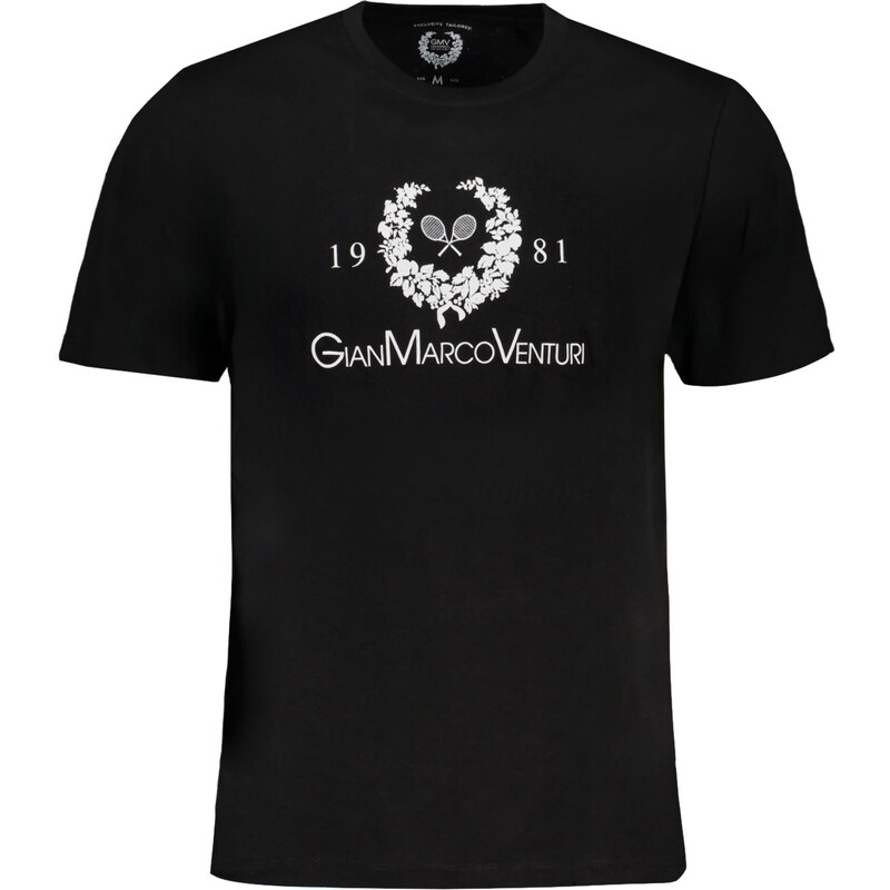 Čierne tričko Gian Marco Venturi 64709277