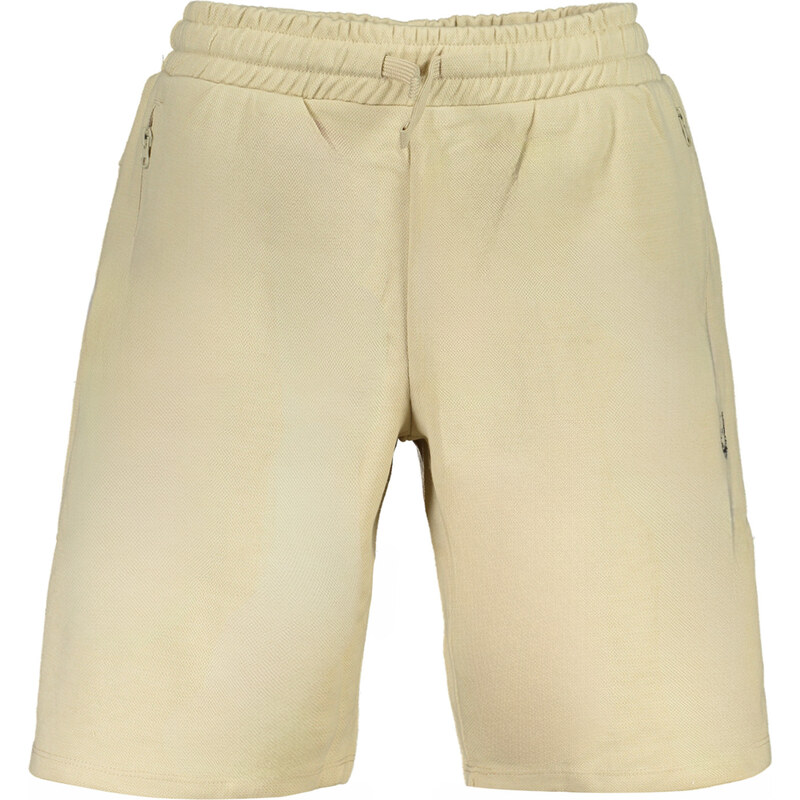 GIAN MARCO VENTURI Pánske béžové teplákové kraťasy 64704772