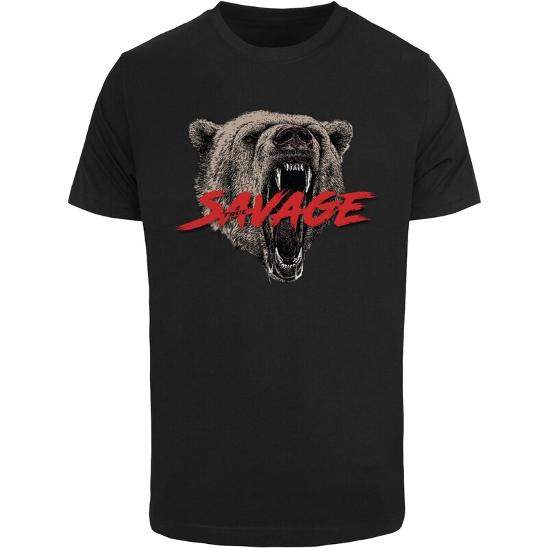 Mister Tee Mens T-shirt True Savage black 55213755