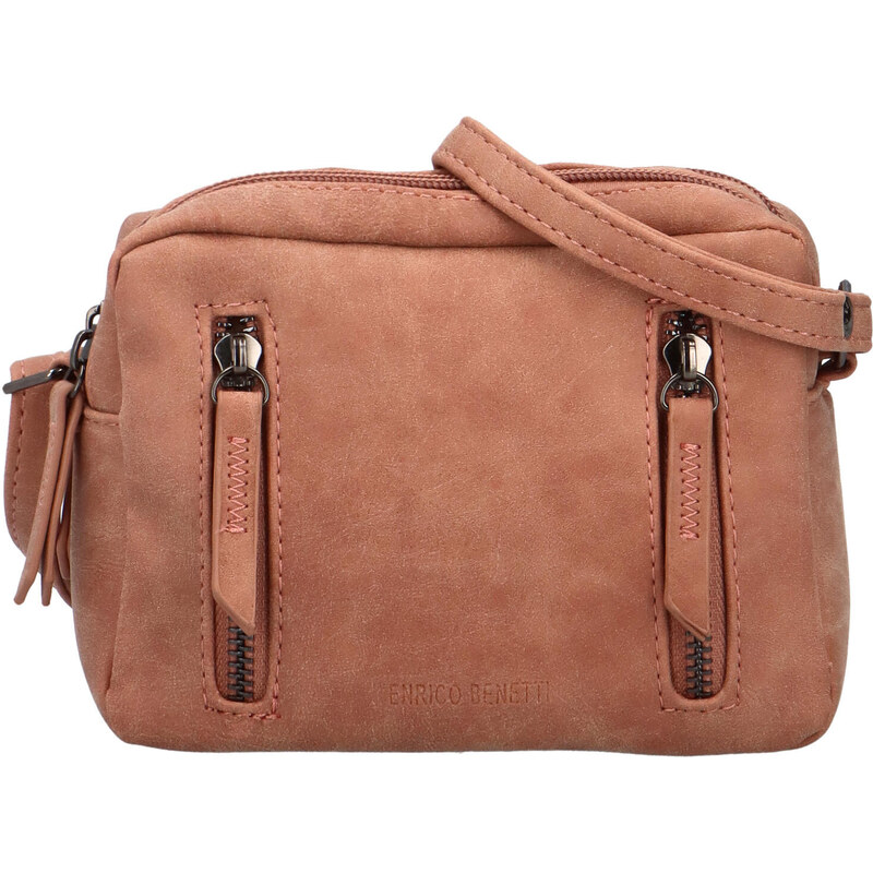 Malá dámska crossbody kabelka ružová - Enrico Benetti Evelin ružová 55252449