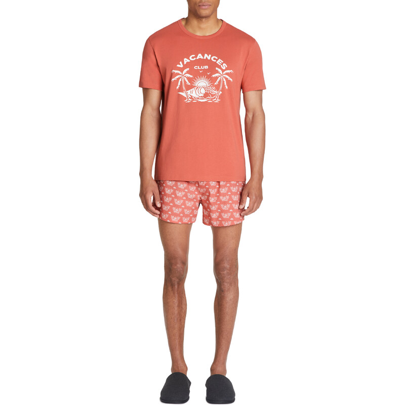 Celio Cotton short pajamas Jipyvac - Mens 55582275