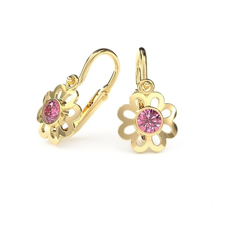 Žatecký Zlaté detské náušnice 2344/Z/R 4839151