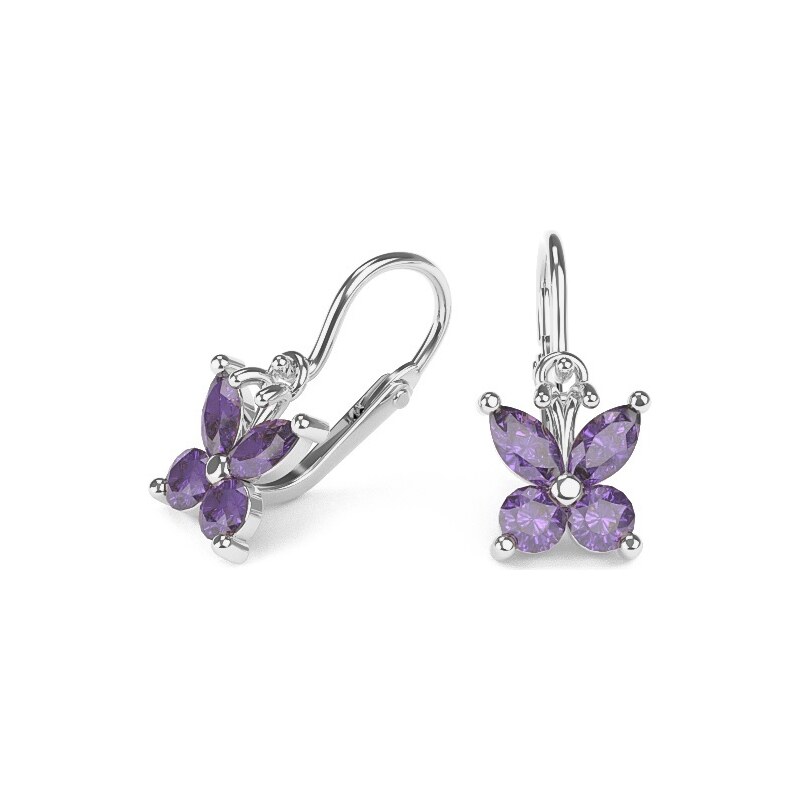 Žatecký Zlaté detské náušnice 2351/B/F 4839372