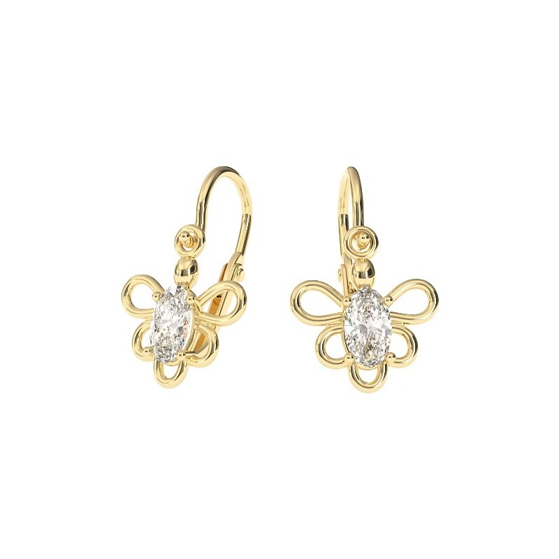 Žatecký Zlaté detské náušnice 2363/Z/X 4839647