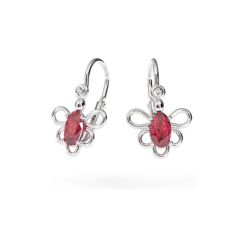 Žatecký Detské náušnice z bieleho zlata 2363/BC 28518353