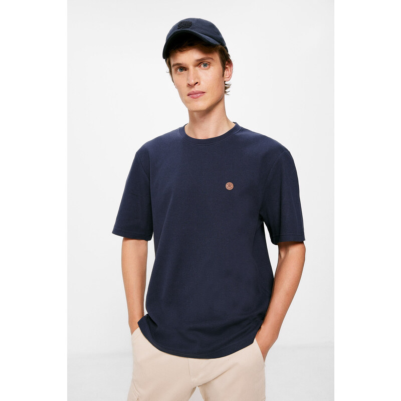 Pánske tričko s logom Springfield 55313016