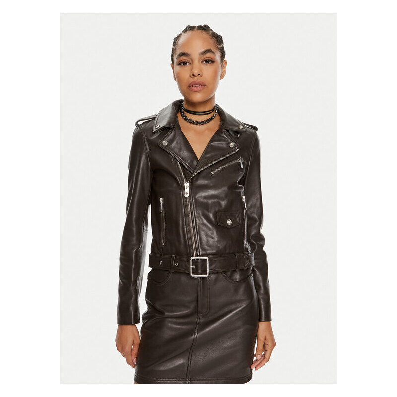 Kožená bunda PINKO 55331505