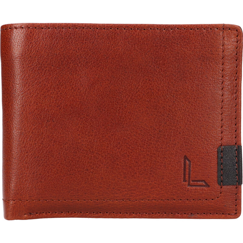 Lagen Pánska kožená peňaženka BX003Z COGNAC 66582705