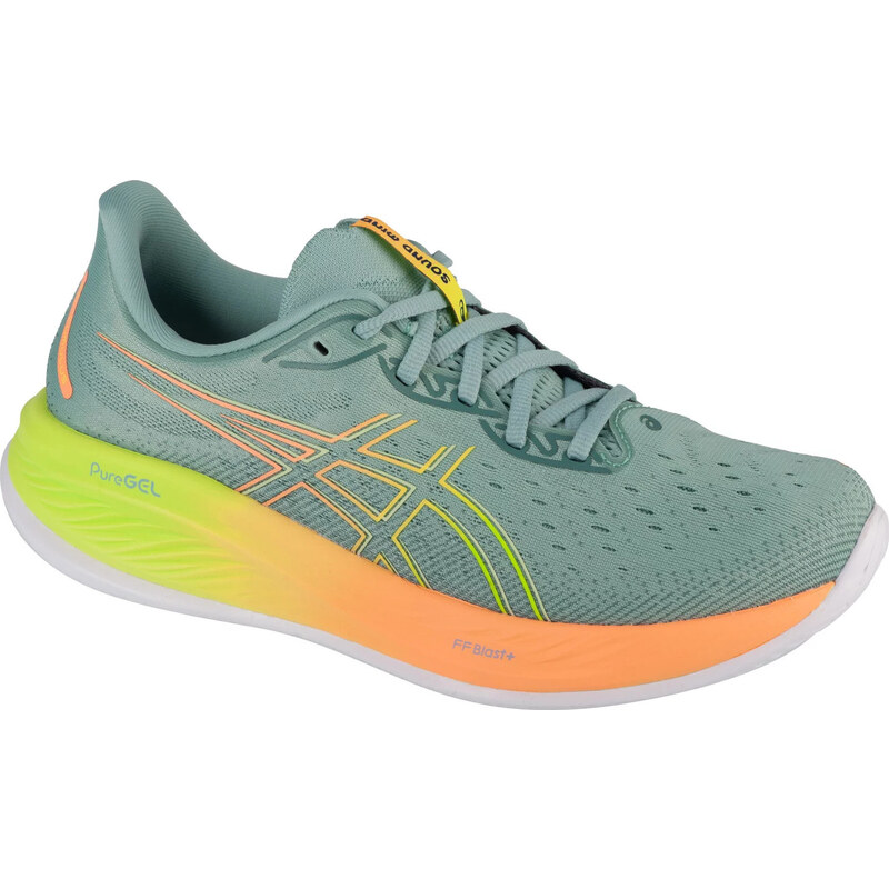 Zelené pánske bežecké topánky ASICS Gel-Cumulus 26 Paris 1011B947-750 55329589