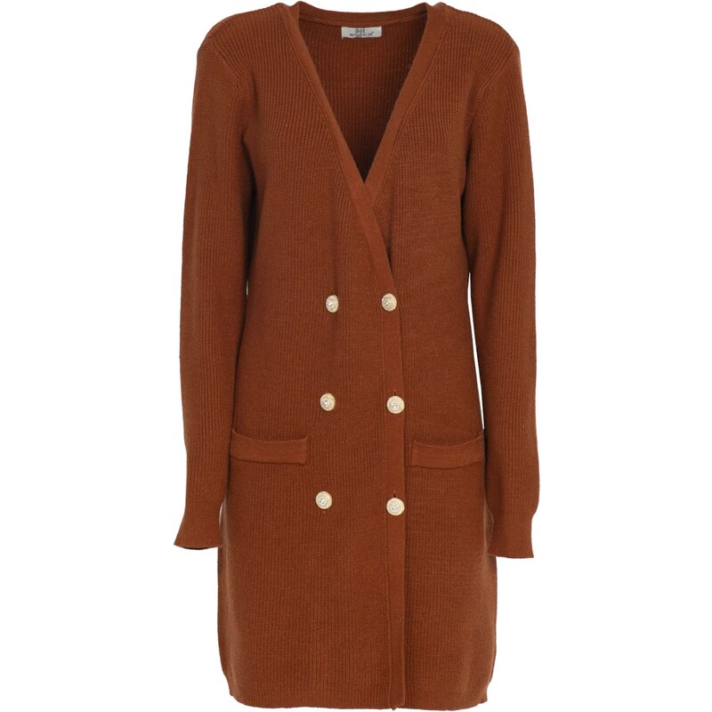 Influencer Kardigán karamelová 55342050