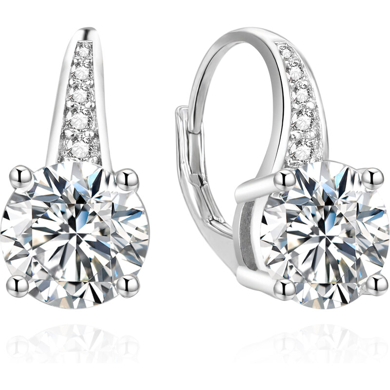 Agato Očarujúce strieborné náušnice so zirkónmi AGUC3526 66578656