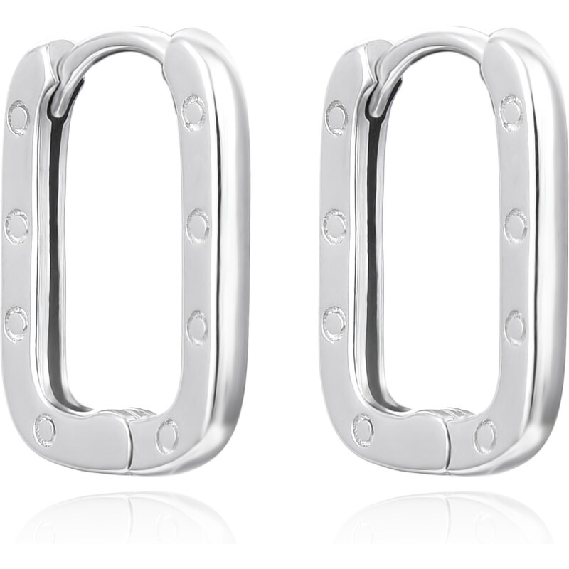 Agato Štýlové strieborné náušnice AGUC3510 66589013